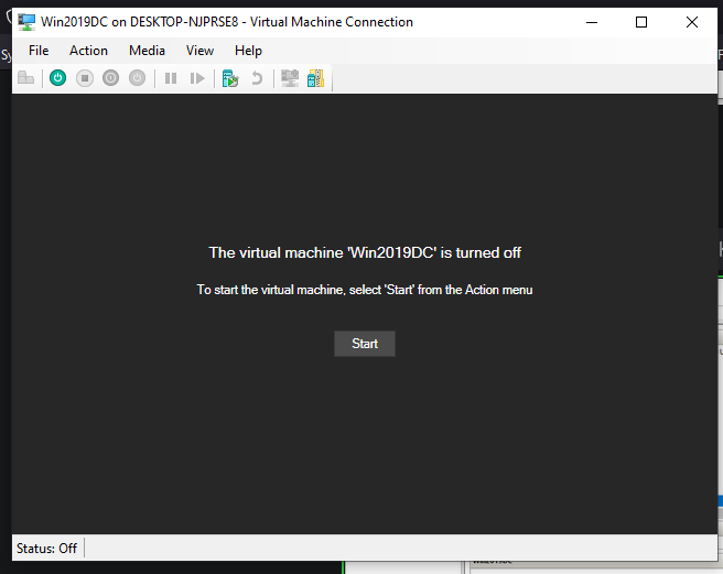 HomeLab: Creating a Windows 2019 Virtual Machine with Hyper-V