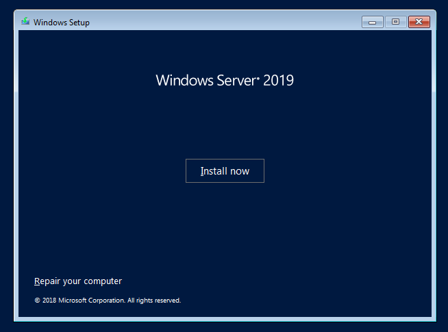 HomeLab: Creating a Windows 2019 Virtual Machine with Hyper-V