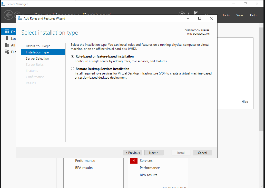 HomeLab: Creating a Domain Controller on Windows 2019.