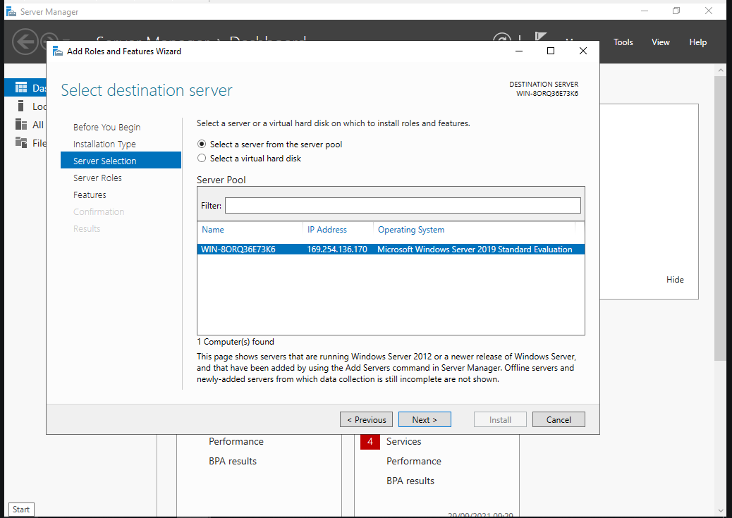 HomeLab: Creating a Domain Controller on Windows 2019.