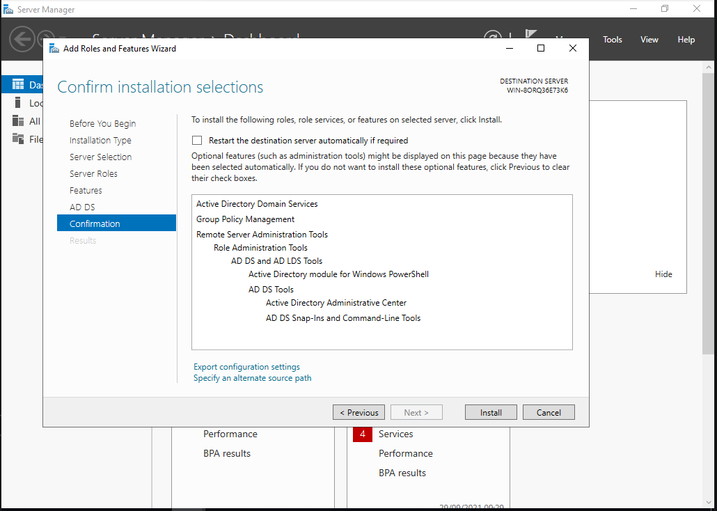 HomeLab: Creating a Domain Controller on Windows 2019.