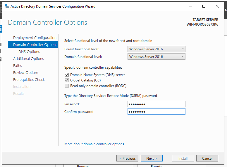 HomeLab: Creating a Domain Controller on Windows 2019.