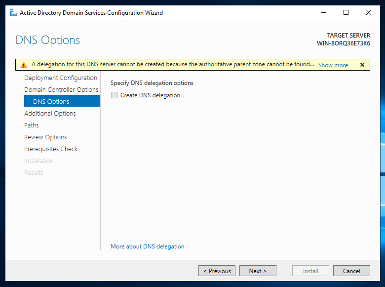 HomeLab: Creating a Domain Controller on Windows 2019.