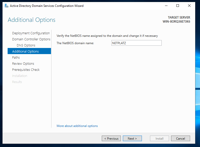 HomeLab: Creating a Domain Controller on Windows 2019.