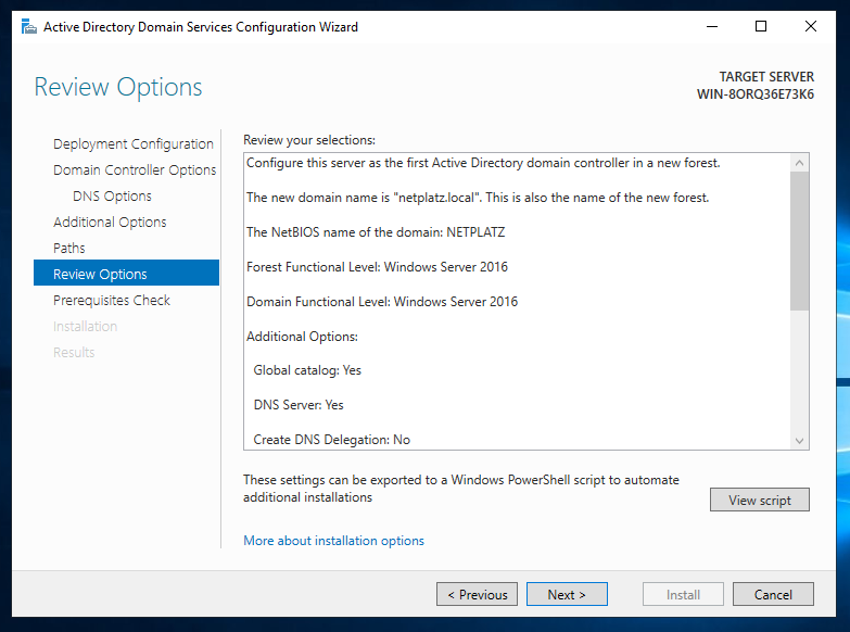 HomeLab: Creating a Domain Controller on Windows 2019.