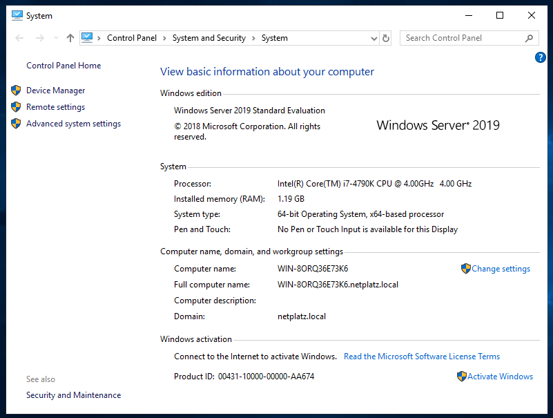 HomeLab: Creating a Domain Controller on Windows 2019.